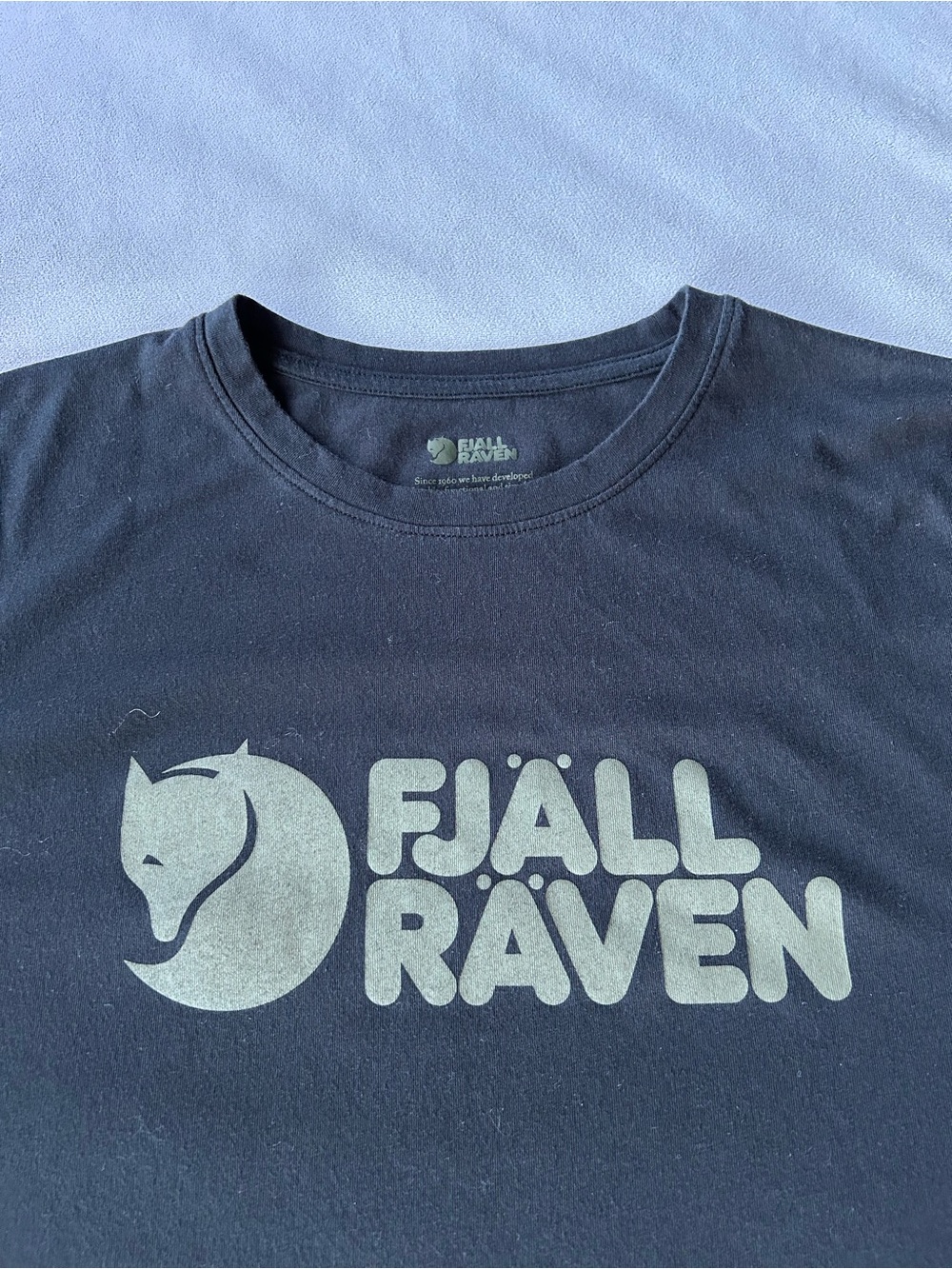 Fjallraven ~ Logo T-Shirt ~ Men’s Size Small ~ Black